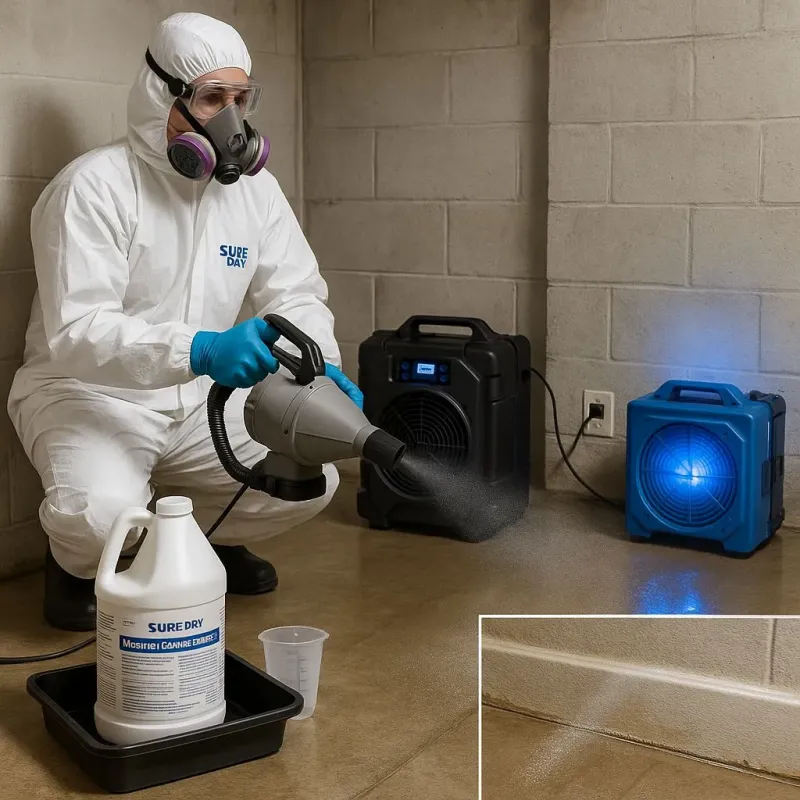 Sanitization and Odor Removal process in Crestwood, MO