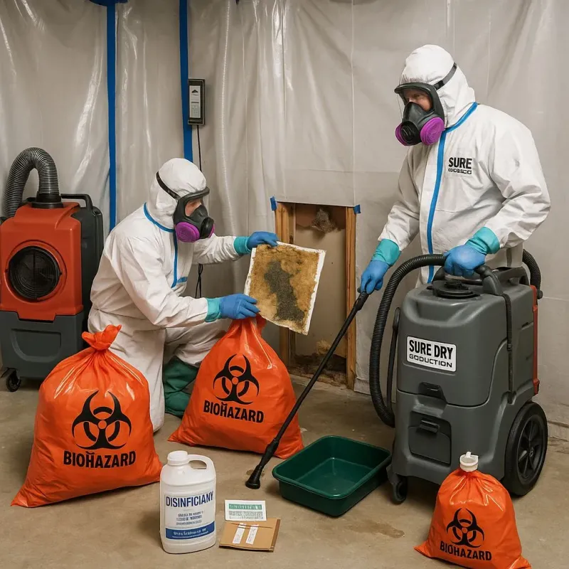 Contaminated Water Handling Protocols process in Crestwood, MO